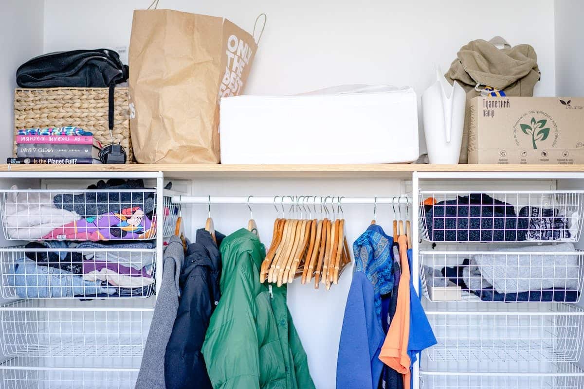 organisation  vêtements
