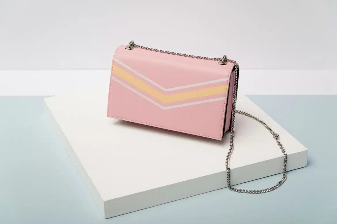 pink leather crossbody bag