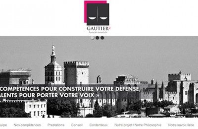 Les deux avocats gautier vous présentent leur nouveau site internet en ligne