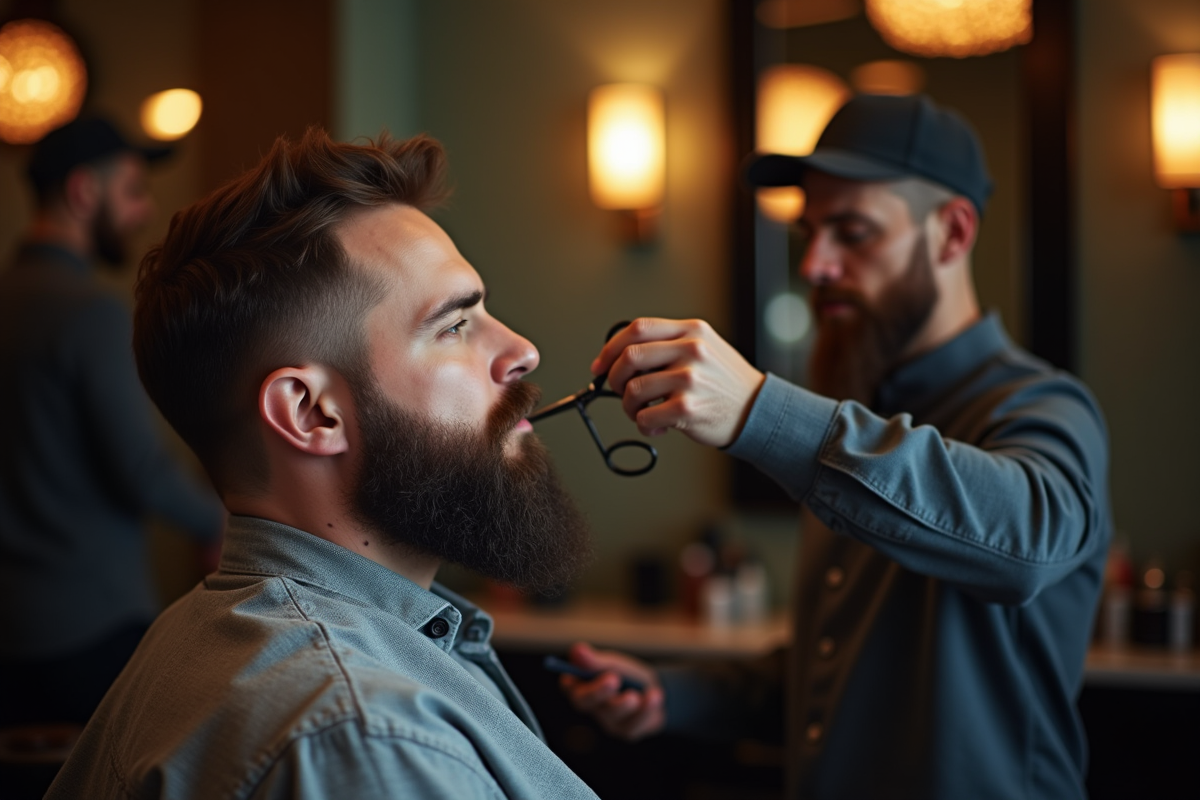 barbe taillage