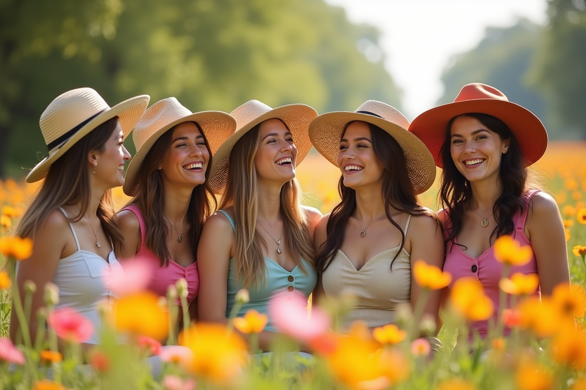 fille chapeau