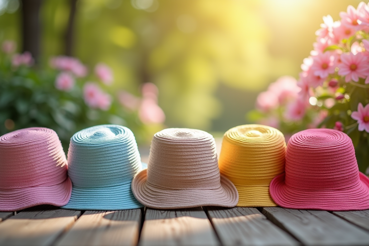 chapeau couleur