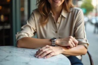 Montre élégante pour femme alliant style et fonctionnalité